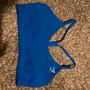 EUC M Gymshark Blue Training Bra